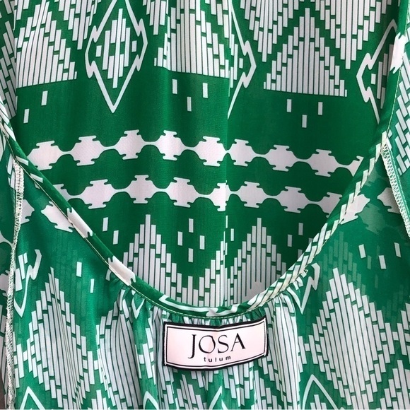 Josa Tulum long open back dress M/L - Picture 5 of 6